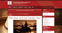 Desktop Screenshot of countryvine-bourgogne.fr