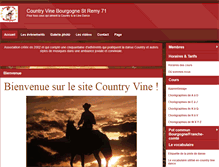 Tablet Screenshot of countryvine-bourgogne.fr